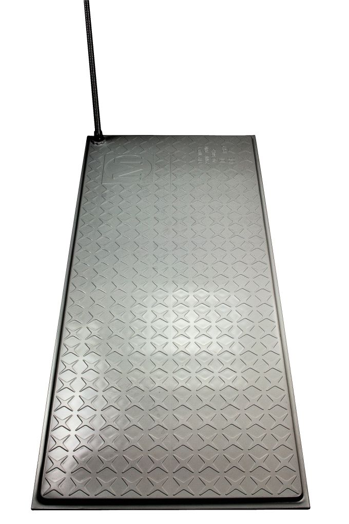 Heizplatte 120x50cm, 70 Watt, links