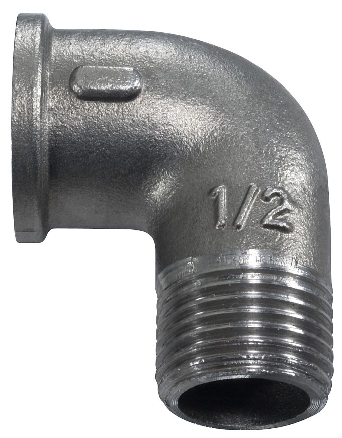 L-Stück 1/2"-1/2", AG/IG, 90°