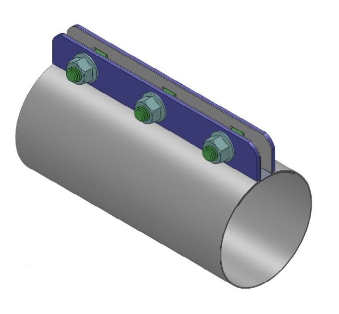 Rohrkupplung R51 x 300 mm