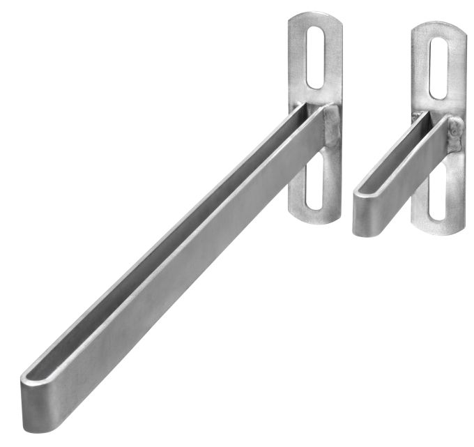 Soportes para tubos 250mm, INOX