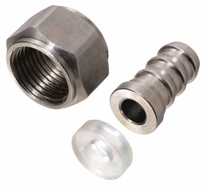 Recado 1/2", con 1/2" hembra Inox