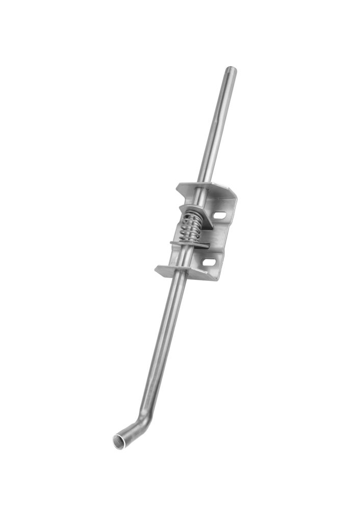 Regulacion de altura, 1/2", inox,