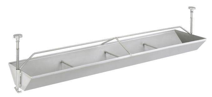 Piglet trough 100 cm, 2 J-hooks