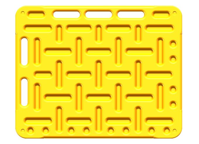 Panels a separar 93x74 cm, amarillo